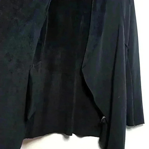 BNCI by Blanc Noir Black Wrap Sweater Size Small - Picture 8 of 13